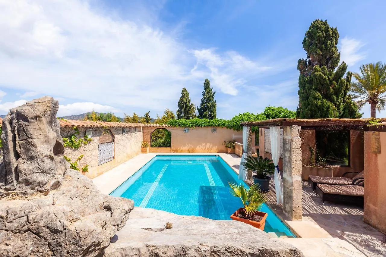 App Mit Dachterrasse Panoramablick Βίλα Son Macia